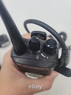 Motorola 16Ch Radio AAH01QDC9JA2AN Two Way Radio With shoulder Mic PMMN4013A