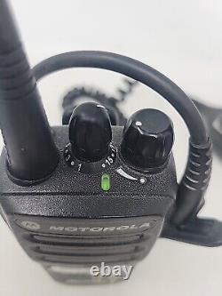 Motorola 16Ch Radio AAH01QDC9JA2AN Two Way Radio With shoulder Mic PMMN4013A