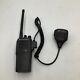 Motorola Aah01qdc9jc2an Cp200d Two-way Radio With Bearcom Mic. Untested