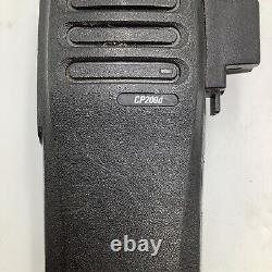 Motorola AAH01QDC9JC2AN CP200d Two-Way Radio With Bearcom Mic. Untested