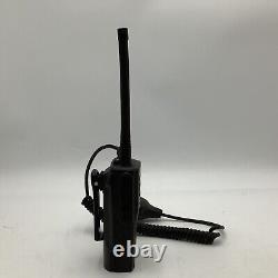 Motorola AAH01QDC9JC2AN CP200d Two-Way Radio With Bearcom Mic. Untested
