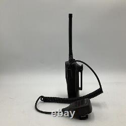 Motorola AAH01QDC9JC2AN CP200d Two-Way Radio With Bearcom Mic. Untested