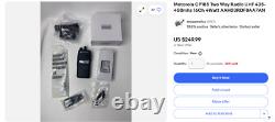 Motorola AAH03RDF8AA7AN CP185 Two Way Radio UHF 435-480Mhz 16Ch 4Watt