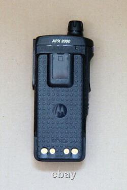 Motorola APX2000 7-800 MHz radio and battery only / Alt. To APX4000 & APX1000