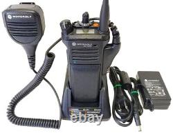 Motorola APX6000 1.5 Digital Two Way Radio P25 Phase II TDMA 7/800MHz BT ADP AES