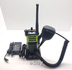 Motorola APX6000 1.5 UHF 380-470 MHz Two Way Radio AES 256 GPS BT H98QDD9PW5BN