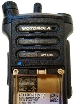 Motorola APX6000 VHF Digital Two Way Radio P25 Phase II TDMA 136-174 MHz GPS AES