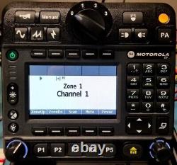 Motorola APX6500 VHF P25 TDMA Phase 2 Digital Two Way Mobile Radio 09 Head 110W