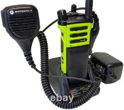 Motorola APX 6000 1.5 UHF R1 Two Way Radio P25 TDMA 380-470 MHz BT GPS ADP OTAP