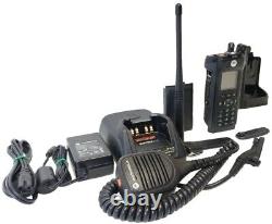 Motorola APX 6000 3.5 VHF Two Way Radio P25 Phase II TDMA 136-174 MHz FPP AES BT