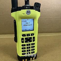 Motorola Apx 8000 P25 Multi-band Aes Two Way Radio Apx8000 H91tgd9pw7an Yellow