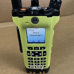 Motorola Apx 8000 P25 Multi-band Aes Two Way Radio Apx8000 H91tgd9pw7an Yellow