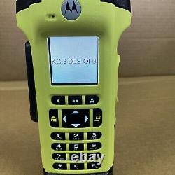 Motorola Apx 8000 P25 Multi-band Aes Two Way Radio Apx8000 H91tgd9pw7an Yellow