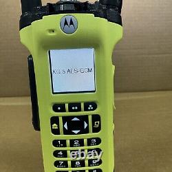 Motorola Apx 8000 P25 Multi-band Aes Two Way Radio Apx8000 H91tgd9pw7an Yellow