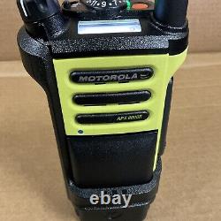 Motorola Apx 8000 P25 Multi-band Aes Two Way Radio Apx8000 H91tgd9pw7an Yellow