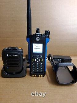 Motorola Apx 8000 P25 Multi-band Two Way Radio Blue Apx8000 H91tgd9pw7an