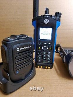 Motorola Apx 8000 P25 Multi-band Two Way Radio Blue Apx8000 H91tgd9pw7an