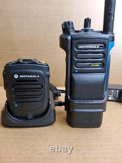 Motorola Apx 8000 P25 Multi-band Two Way Radio Blue Apx8000 H91tgd9pw7an