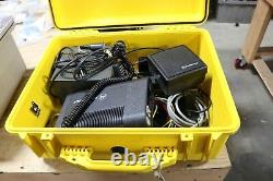 Motorola Base Station Charger Power Supply Pelican 1550 Case