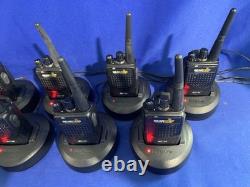 Motorola Bearcom BC130 16CH 2-Way Radio with Chargers Lot x 10 -All Turn On Read