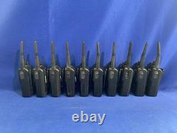 Motorola Bearcom BC130 16CH 2-Way Radio with Chargers Lot x 10 -All Turn On Read