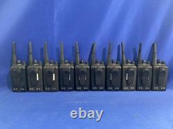 Motorola Bearcom BC130 16CH 2-Way Radio with Chargers Lot x 10 -All Turn On Read