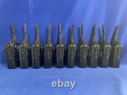 Motorola Bearcom BC130 16CH 2-Way Radio with Chargers Lot x 10 -All Turn On Read