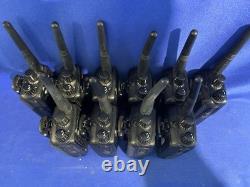 Motorola Bearcom BC130 16CH 2-Way Radio with Chargers Lot x 10 -All Turn On Read