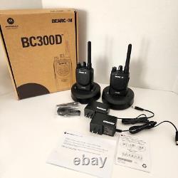 Motorola Bearcom BC300D UHF Digital Radios DMR Lot of 2 Two Way Radio