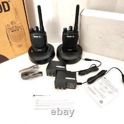 Motorola Bearcom BC300D UHF Digital Radios DMR Lot of 2 Two Way Radio