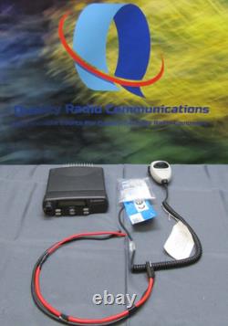 Motorola CDM1250 136-174 MHz VHF 45 Watt Two Way Radio w NEW Mic AAM25KKD9AA2AN