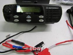 Motorola CDM1250 136-174 MHz VHF 45w Remote Head Two Way Radio AAM25KKD9AA2AN