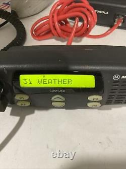 Motorola CDM1250 136-174 MHz VHF 45w Remote Head Two Way Radio AAM25KKD9AA2AN