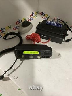 Motorola CDM1250 136-174 MHz VHF 45w Remote Head Two Way Radio AAM25KKD9AA2AN