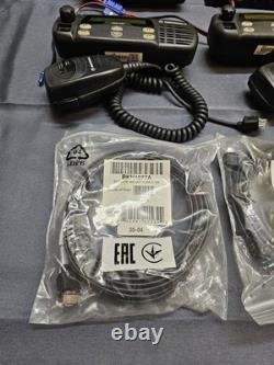 Motorola CDM1250 42-50 MHz Low Band 60w DUAL Remote Head Two Way Radio w Mics