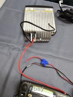 Motorola CDM1250 42-50 MHz Low Band 60w DUAL Remote Head Two Way Radio w Mics