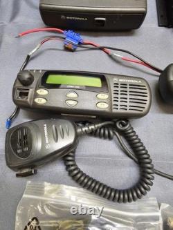 Motorola CDM1250 42-50 MHz Low Band 60w DUAL Remote Head Two Way Radio w Mics