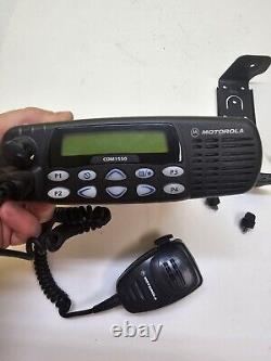 Motorola CDM1550 136-174 MHz VHF Two Way Radio AAM25KKF9AA5AN w Mic