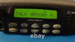 Motorola CDM1550 LS+ mobile two way radio AAM25RKF9DP5AN