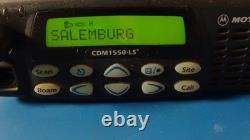 Motorola CDM1550 LS+ mobile two way radio AAM25RKF9DP5AN