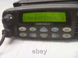 Motorola CDM1550 LS+ professional two way radio UHF 40 Watt as is