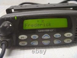 Motorola CDM1550 LS+ professional two way radio UHF 40 Watt as is