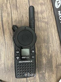 Motorola CLS1110 Two-Way Radio Black 6 units and charging station
