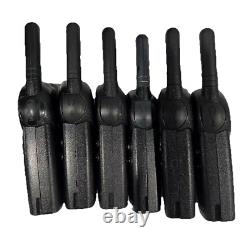 Motorola CLS1110 UHF Radios Walkie Talkies with 6 pocket Multi-Unit Charger