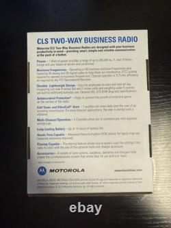 Motorola CLS1410 4 Channel 1 watt UHF Business Two-Way Radio