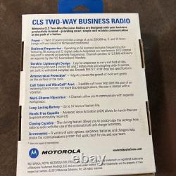 Motorola CLS1410 4 Channel UHF 1 watt Business Two-Way Radio