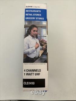 Motorola CLS1410 4 Channel UHF 1 watt Business Two-Way Radio