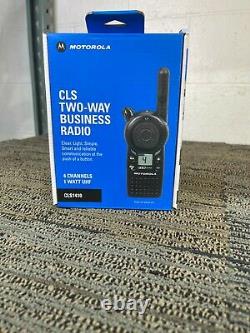 Motorola CLS1410 CLS Two-Way Business Radio (CU1410BKV4BA) - (F27)
