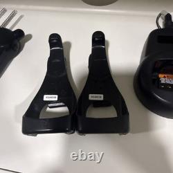 Motorola CLS1410 UHF 4-Channel Two Way Radios (2) with Chargers & Belt Clips Used