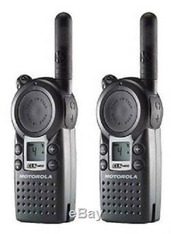 Motorola CLS1410 UHF Business Two-Way Radios 4 Channel 1 Watt- One Pair
